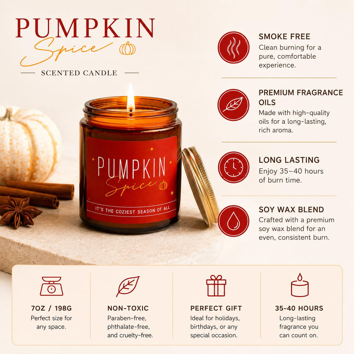 Pumpkin Spice Candle