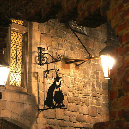 Metal Wall Art Witch Logo Metal Sign Crafts Decoration