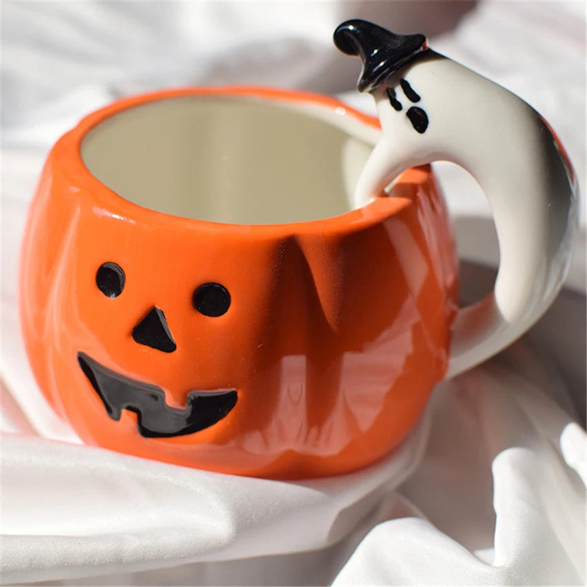 Pumpkin Coffee Ceramic Cup