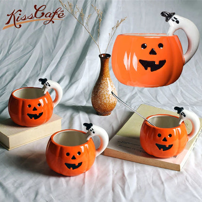 Pumpkin Coffee Ceramic Cup