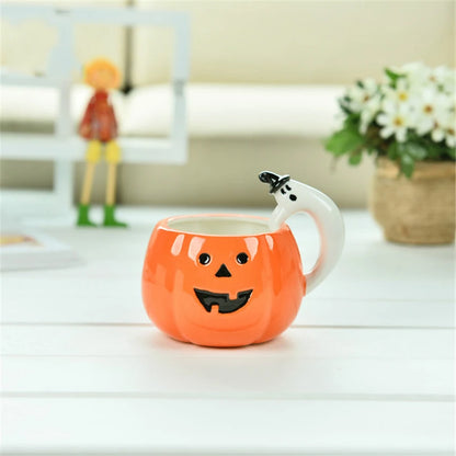 Pumpkin Coffee Ceramic Cup