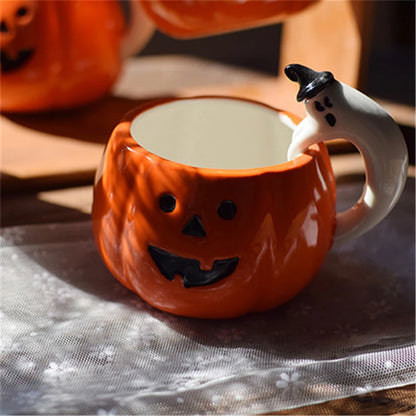 Pumpkin Coffee Ceramic Cup