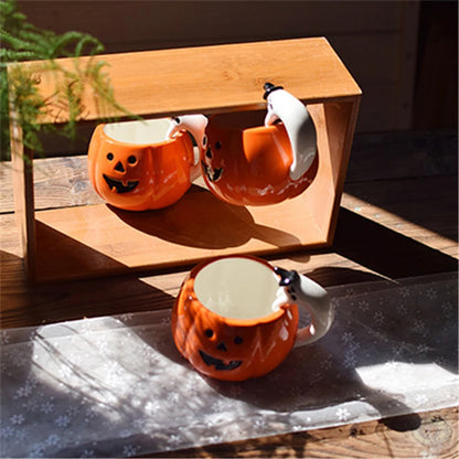 Pumpkin Coffee Ceramic Cup